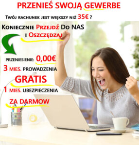 Gewerbe a ubezpieczenieFirma w Polsce praca w Niemczech gdzie podatek